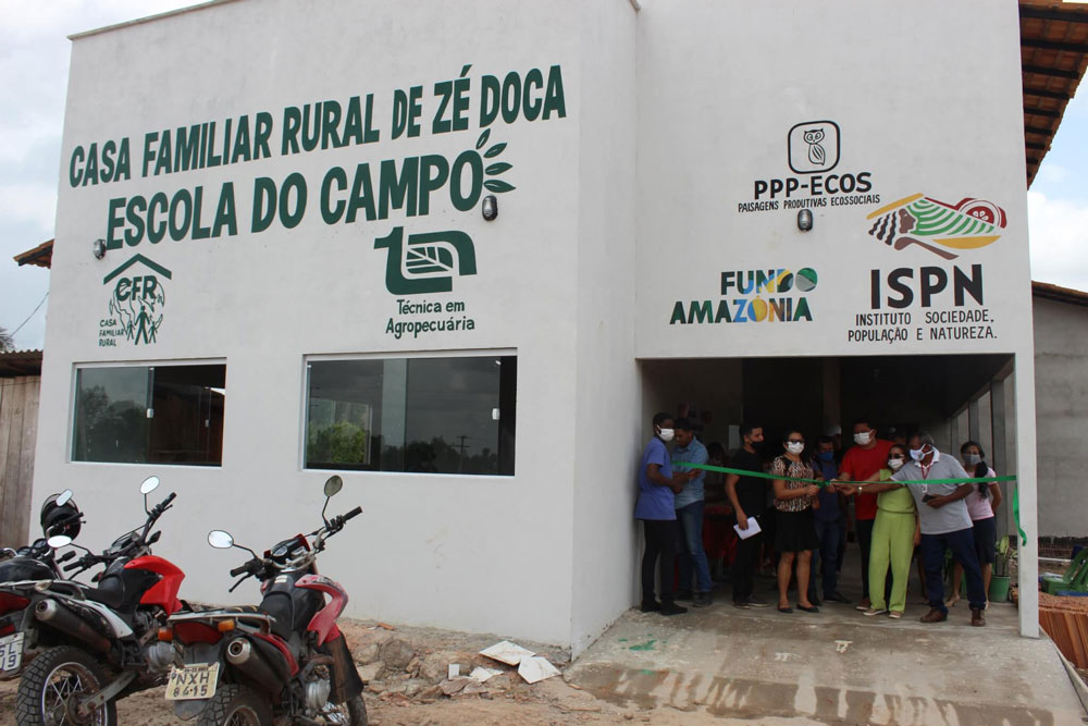 Escola rural é inaugurada com apoio do PPP-Ecos no Maranhão