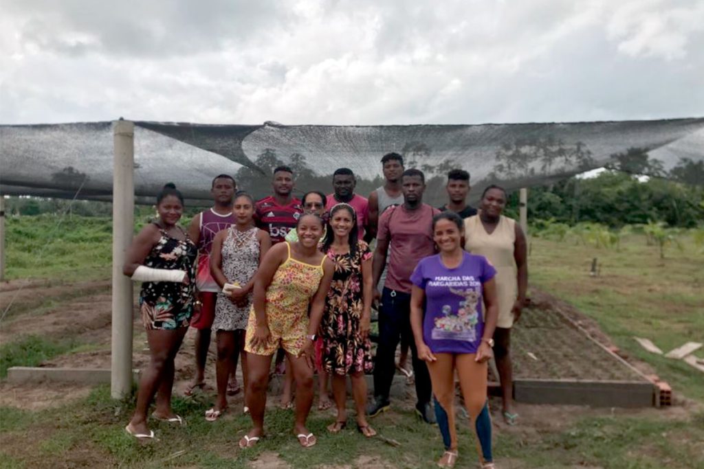 Projeto agroecológico de jovens do Quilombo Charco